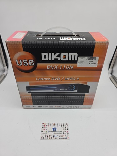 Lettore dvd dikom - dvd, dvx-110n