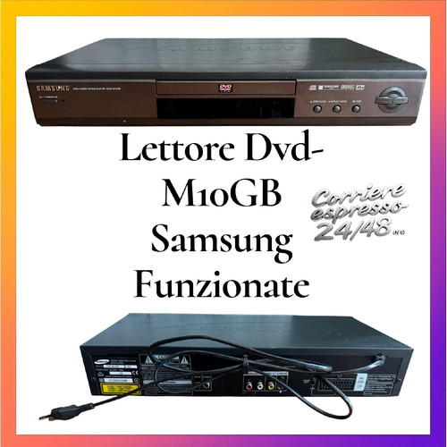 Lettore dvd samsung - dvd, m10gb